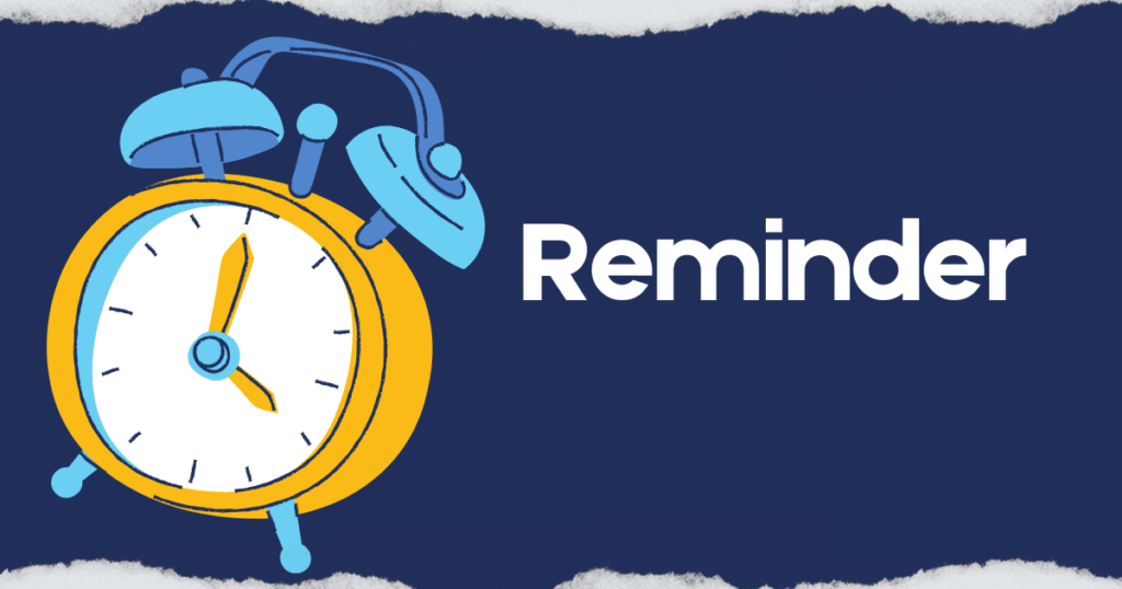 Reminder